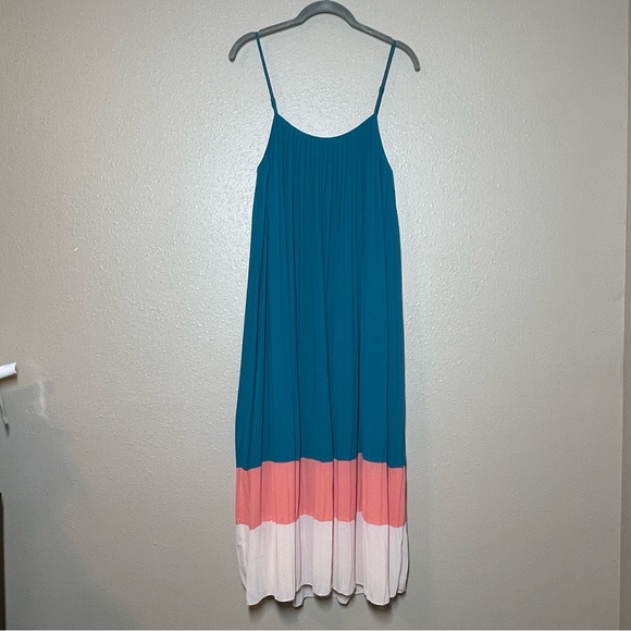 MM Couture By Miss Me Pleated Spaghetti Step Dress Size Small - Picture 2 of 11